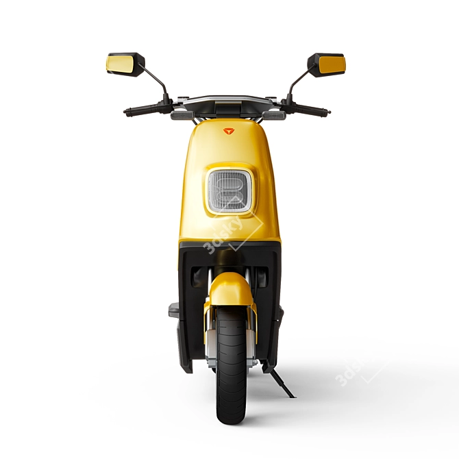 Eco-Friendly Yadea E3 Electric Scooter 3D model image 3