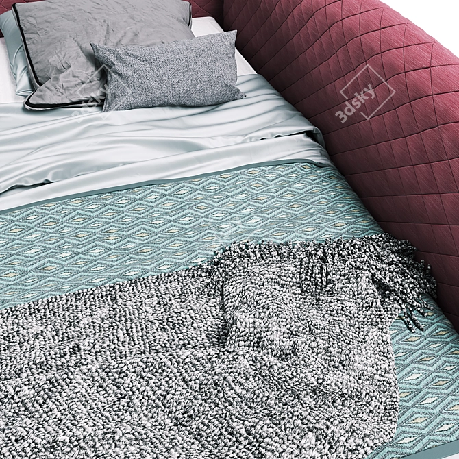 Bonaldo Titti Kids Sofa Bed 3D model image 3