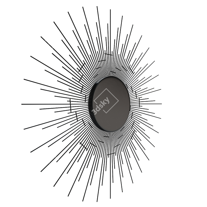 SolarEclipse Black Mirror 3D model image 4