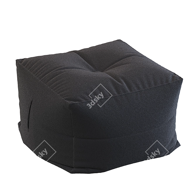 Bermuda Ottoman - Stylish & Functional 3D model image 2