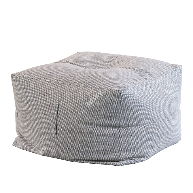 Bermuda Ottoman - Stylish & Functional 3D model image 3