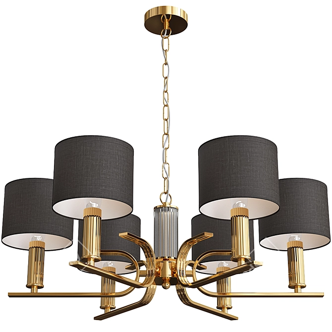 Elegant Chandelier Collection | Stunning Designs 3D model image 2