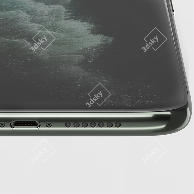 Ultimate Apple iPhone 11 Pro 3D model image 2