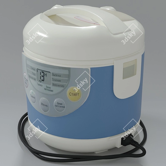 Panasonic SR-TMH10: Ultimate Multicooker 3D model image 2