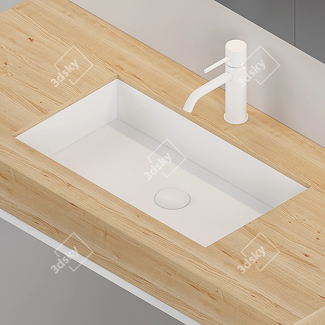 Birex Sidero 2-Door Storage Compartment 3D model image 3