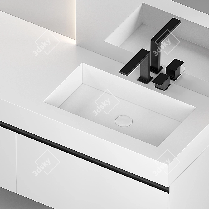 Birex Sidero 4-D Compact Vanity 3D model image 3