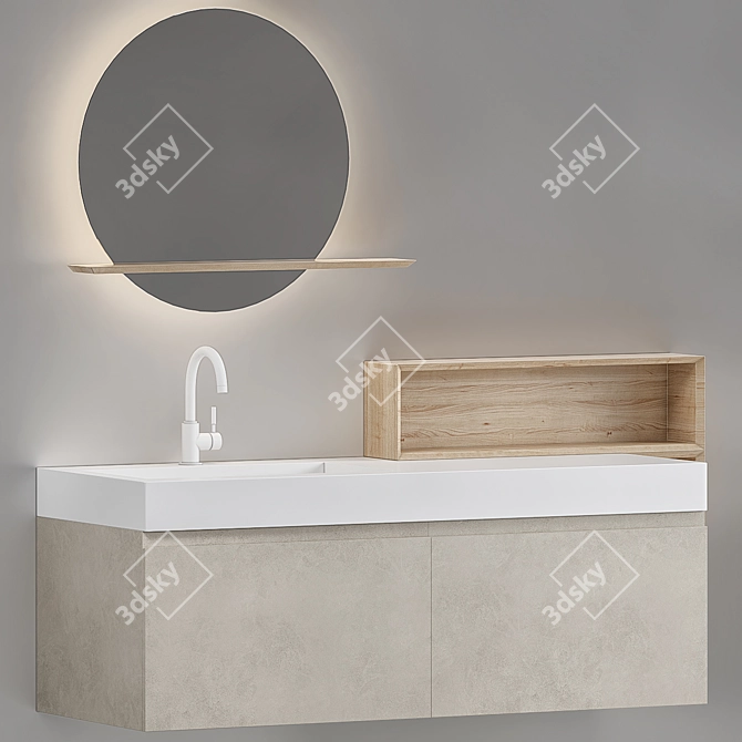 Birex Memento Comp.1 Vanity Set 3D model image 2