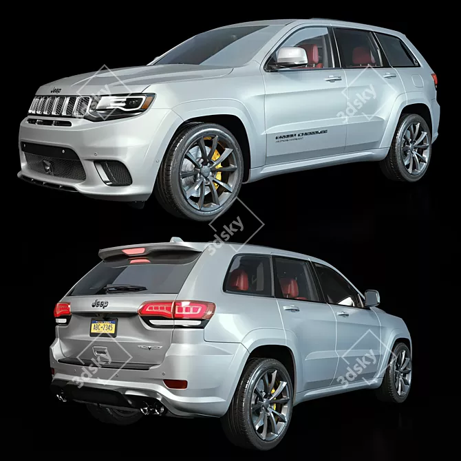 2011 MAX Corona Ver.5 Jeep Grand Cherokee Trackhawk - Archive 3D model image 1