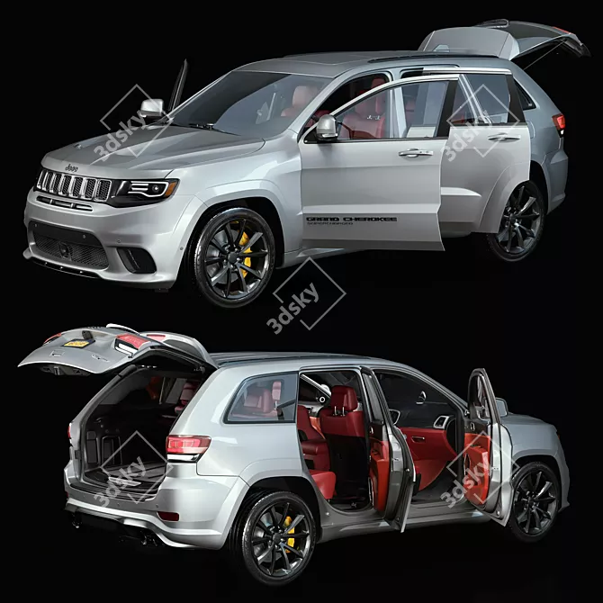 2011 MAX Corona Ver.5 Jeep Grand Cherokee Trackhawk - Archive 3D model image 2