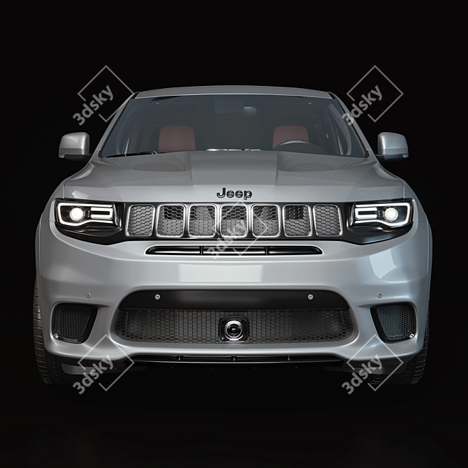 2011 MAX Corona Ver.5 Jeep Grand Cherokee Trackhawk - Archive 3D model image 3