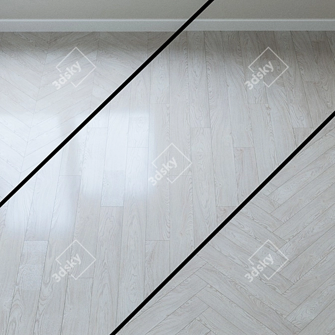 Impression Collection 1033: Bassano Oak Laminate 3D model image 1
