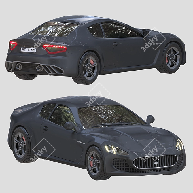 Corona Render: High Poly, Stunning Visuals 3D model image 2