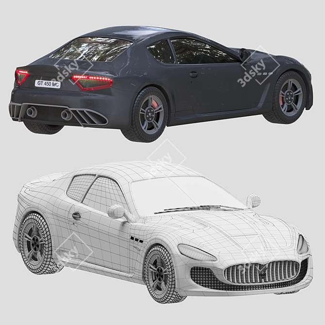 Corona Render: High Poly, Stunning Visuals 3D model image 5