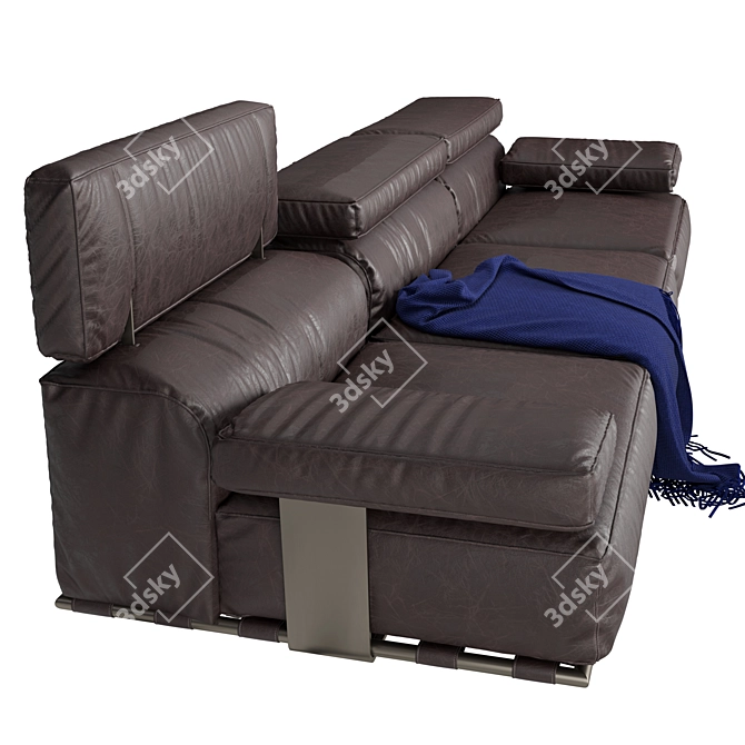 Luxury Visionnaire Montparnasse Sofa 3D model image 2