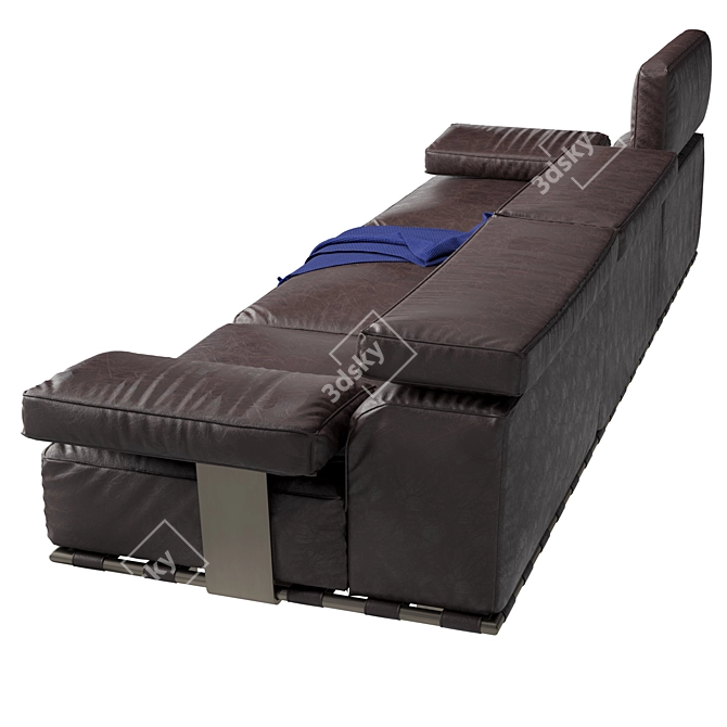 Luxury Visionnaire Montparnasse Sofa 3D model image 3