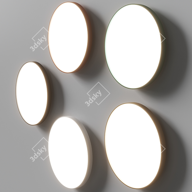 RIBAG PUNTO Mounted Wall Light - Sleek Swiss Design 3D model image 5