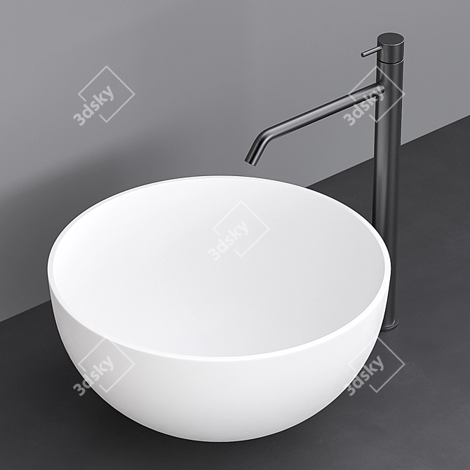 VALLONE NASSAU: Stylish Sink Set 3D model image 1