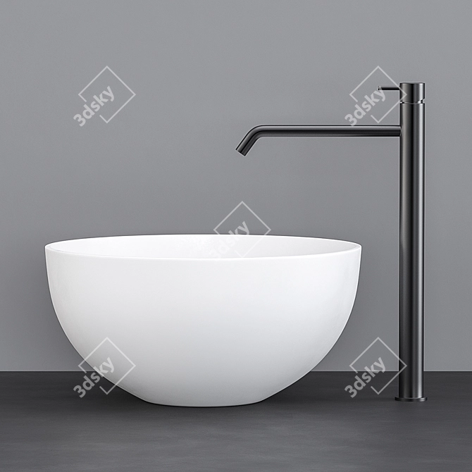 VALLONE NASSAU: Stylish Sink Set 3D model image 2