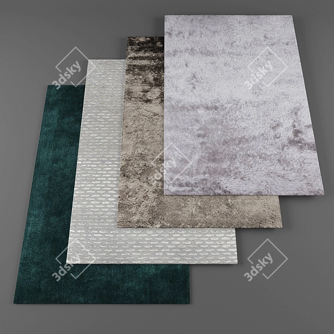 Surya 224 Collection Rugs 3D model image 1