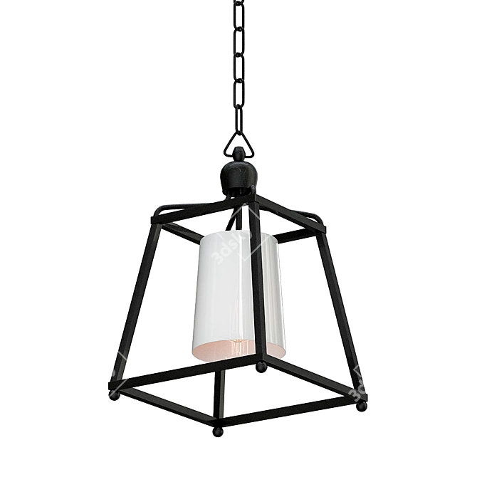 Libby Langdon Dark Bronze Pendant 3D model image 1