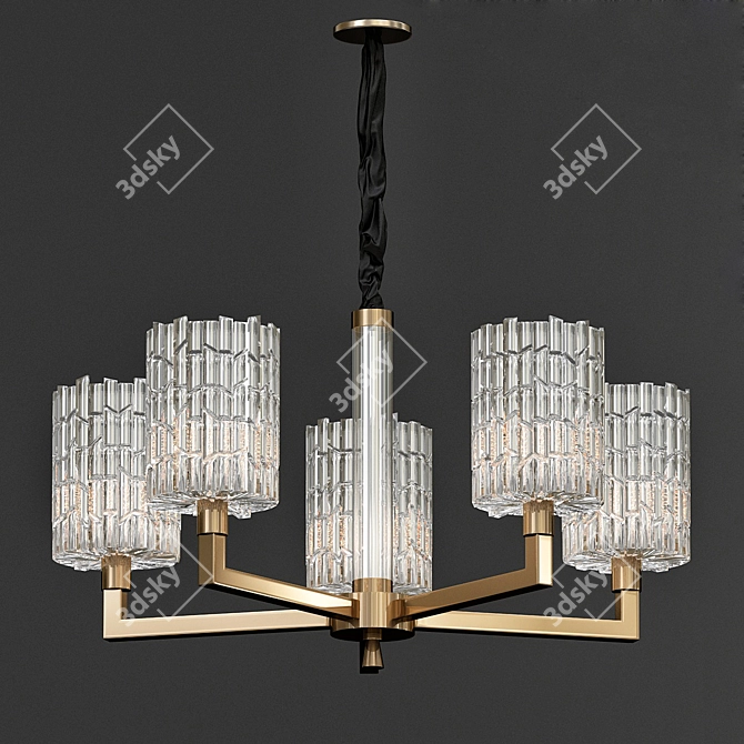 Illuminating Elegance: Candela Chandela 16 3D model image 2