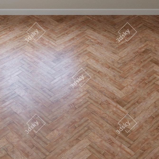 Wear Max Home Line Oak Oliv Oak Vinyl Flooring 3D model image 3