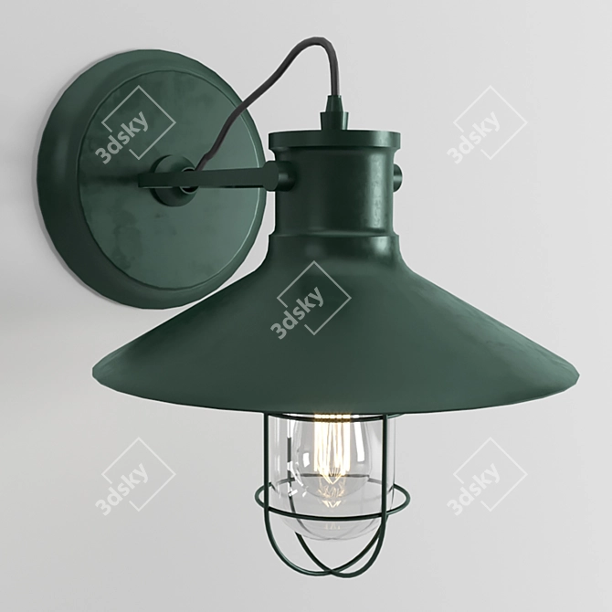 Ho-vi Wall Lamp: Modern Elegance 3D model image 2