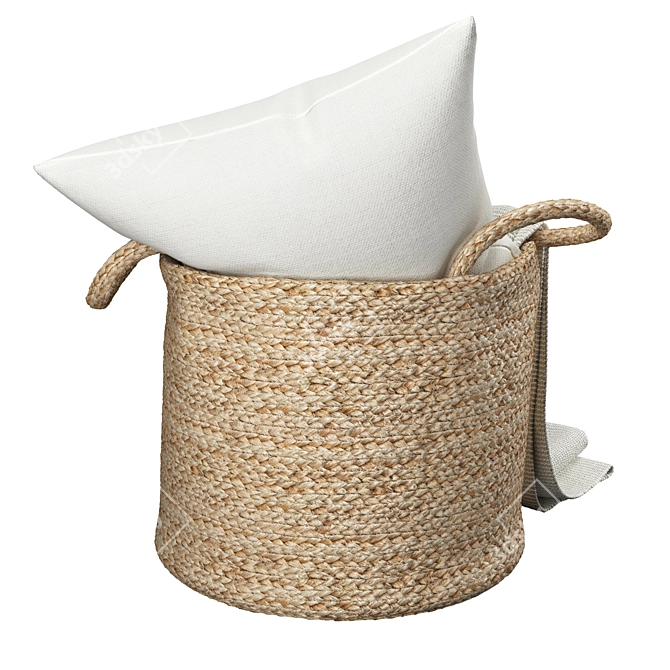 Modern Mesh Basket - V-Ray/Corona Compatible 3D model image 3