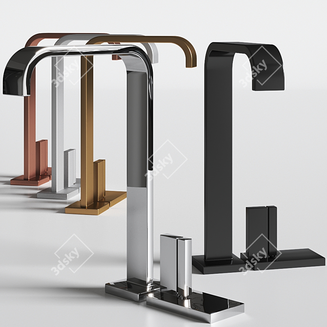 
Sleek Andrew Kitchen Mixer 3D model image 4