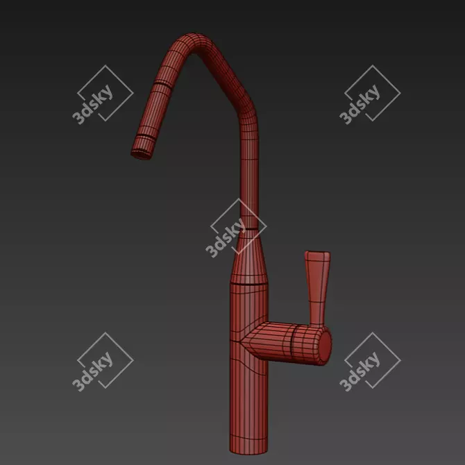 Sync Kitchen Faucet by Dornbracht 3D model image 5