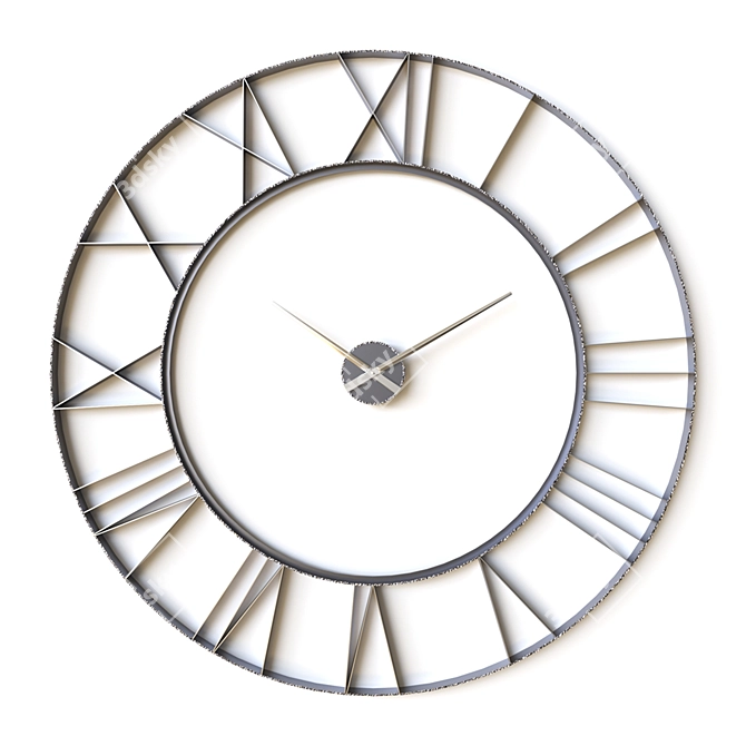 Elegant Uttermost Wall Clock 3D model image 4