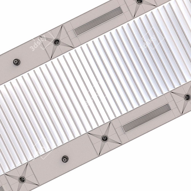 Versatile Acoustic Ceiling System 3D model image 4