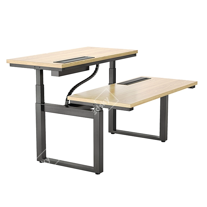 Title: Uhuru Minim Rise Table 3D model image 1