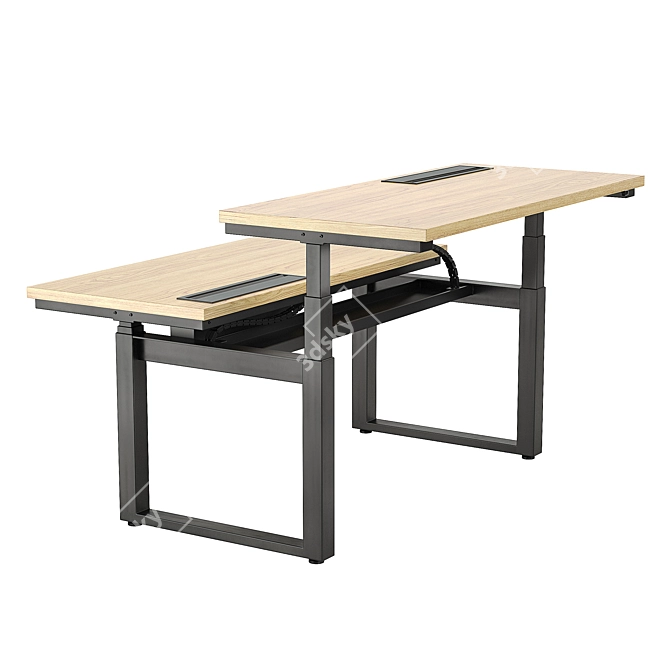 Title: Uhuru Minim Rise Table 3D model image 2