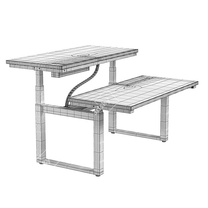 Title: Uhuru Minim Rise Table 3D model image 4