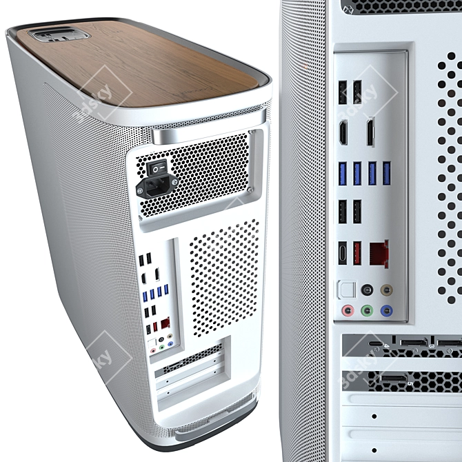 Acer ConceptD CT500: Powerful Workstation 3D model image 4