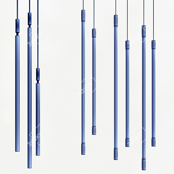 Contemporary LED Lamp Collection: DELIA & KEMMA 3D model image 3