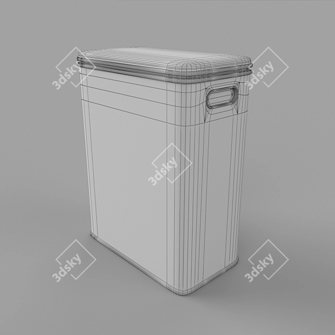Geralis CBG-B Laundry Basket 3D model image 3