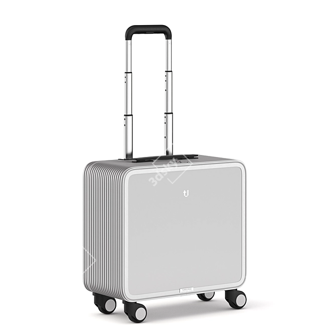 TUPLUS S2: Stylish Aluminum Carry-On 3D model image 2