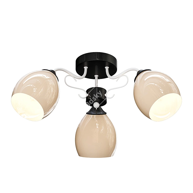 Toscom Gill Ceiling Light 3D model image 1