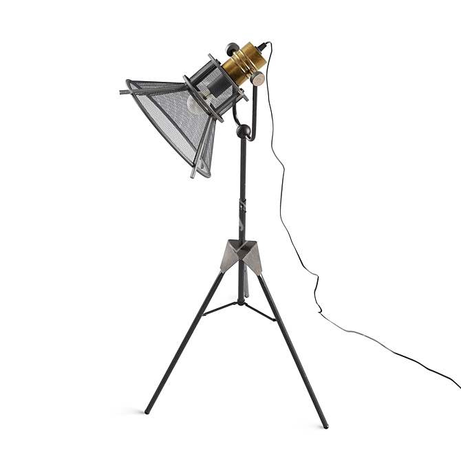 Rufus Floor Lamp: Stylish Illumination for Your Interiors 3D model image 2