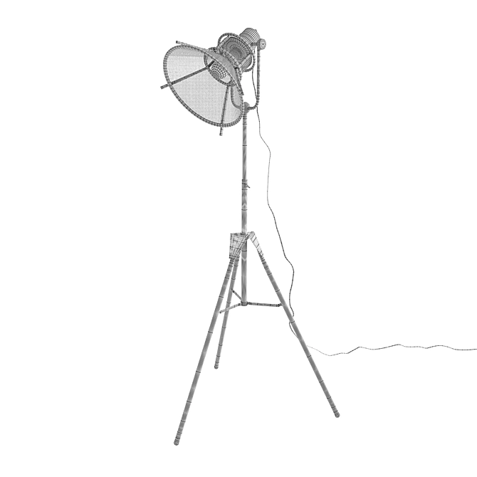 Rufus Floor Lamp: Stylish Illumination for Your Interiors 3D model image 4