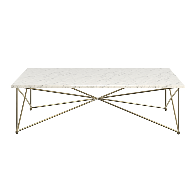 Elegant Ikon Skyy Coffee Table 3D model image 1