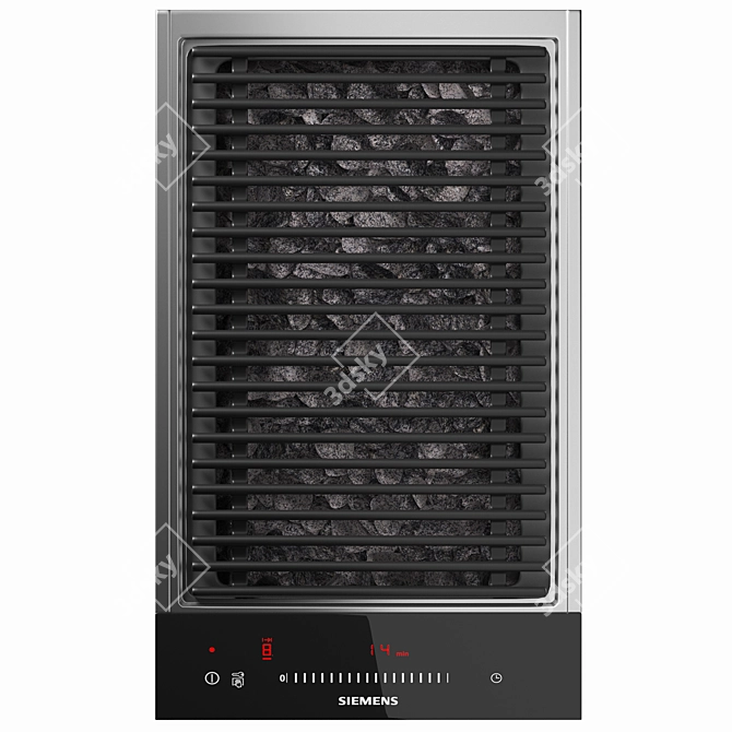 Siemens IQ500 Electric Grill 3D model image 1