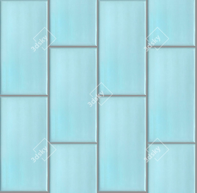 Terra Murano Collection: Stylish Kerama Marazzi Tiles 3D model image 2