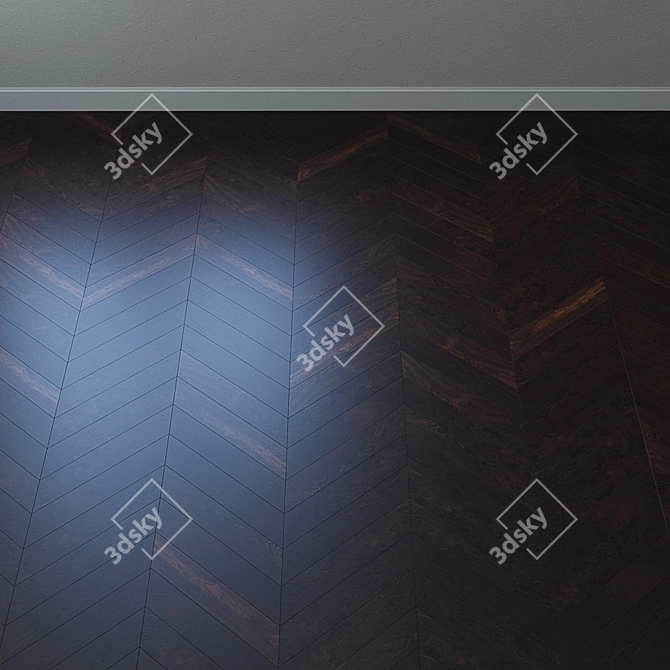 HARO Agate Oak Plank: Elegant & Stylish 3D model image 4