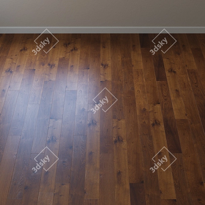 HARO PARQUET 4000 Retro 3D Amber Oak 3D model image 2