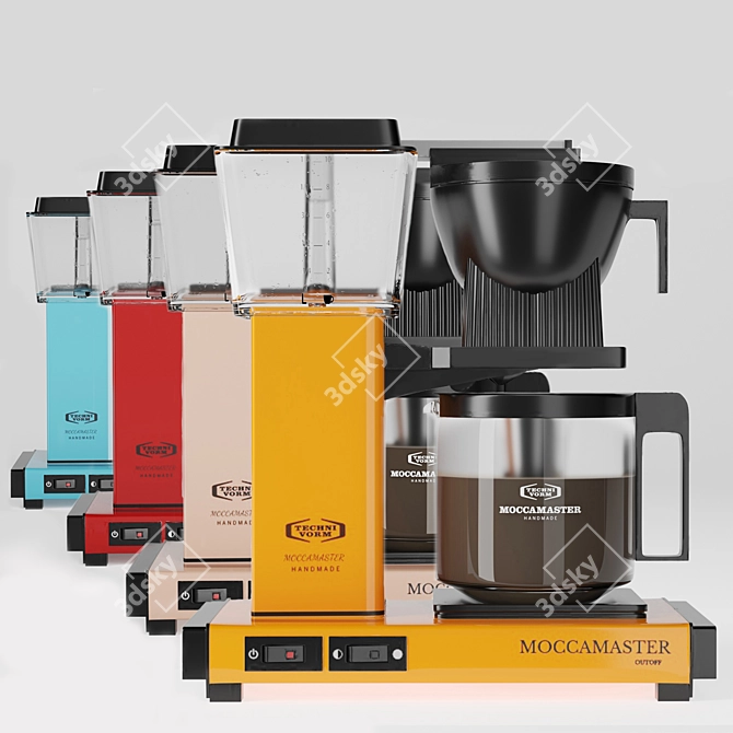 Moccamaster Coffee Makers for Perfect Brews 3D model image 2