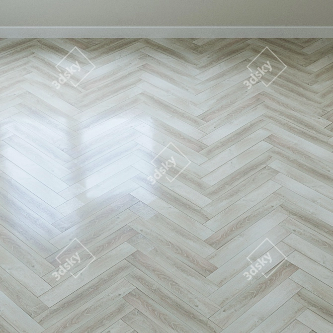 Syriusa Oak Laminate: Slim Platinium Collection 3D model image 4
