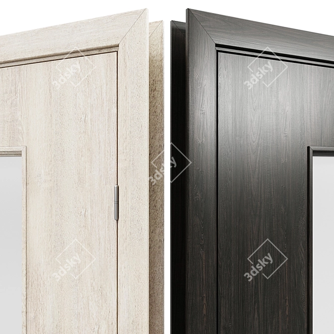 Mario Rioli Pronto 601 Interior Door 3D model image 4